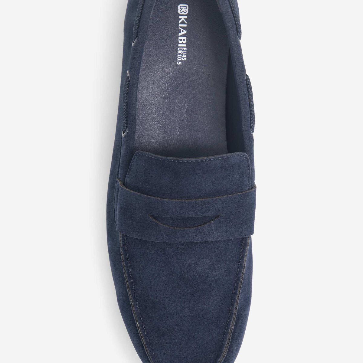 Faux Suede Boat Shoes BLUE