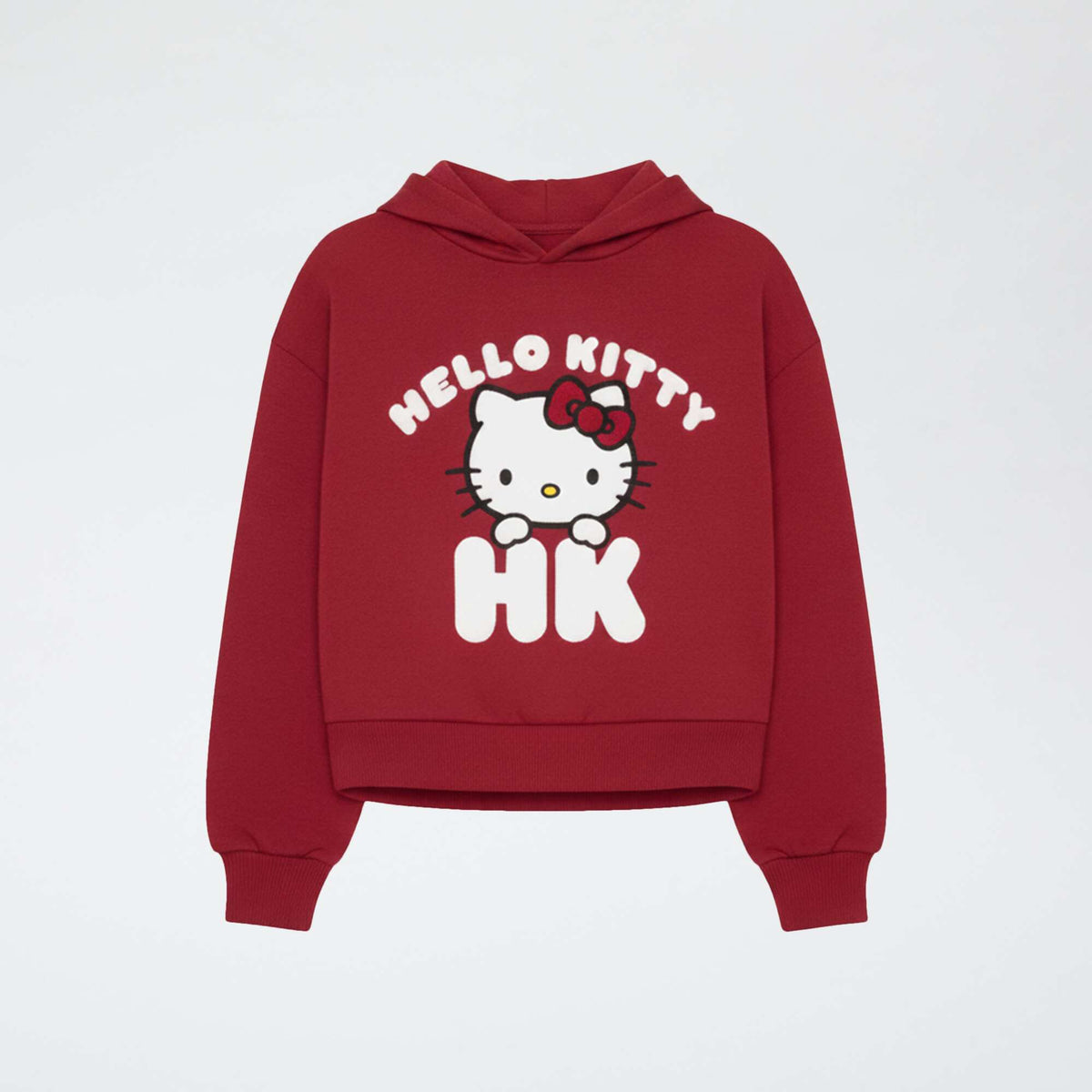 'Hello Kitty' Hoodie RED