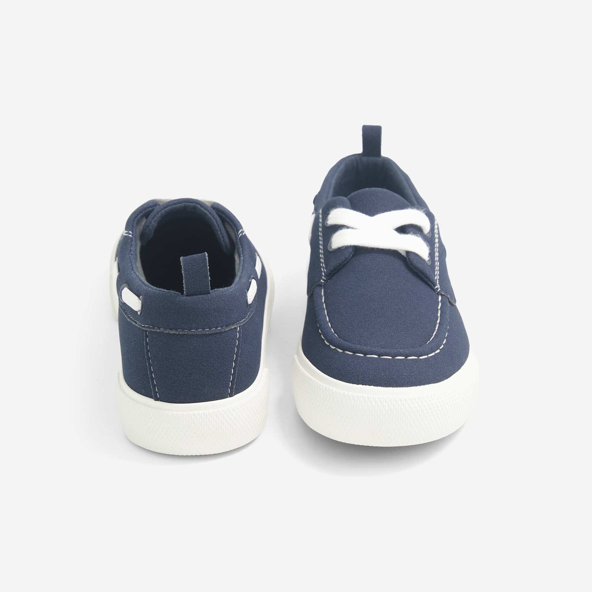 Lace-up boat shoes BLUE