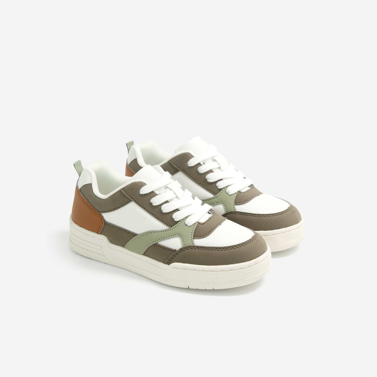 Low-top sneakers KHAKI