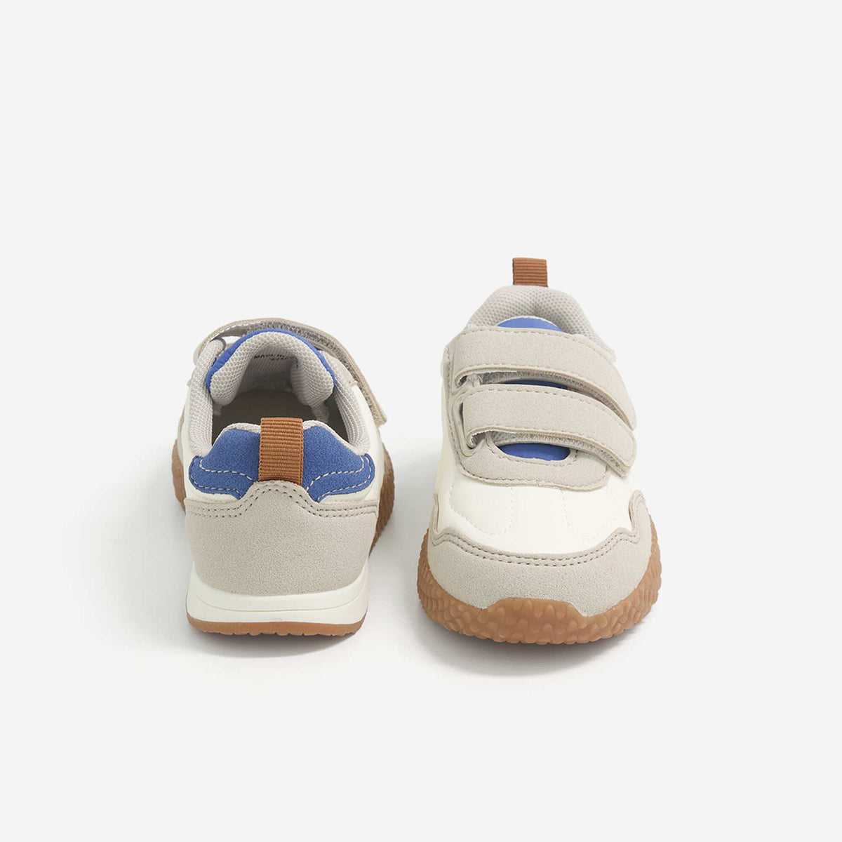 Velcro Fastening Sneakers BEIGE