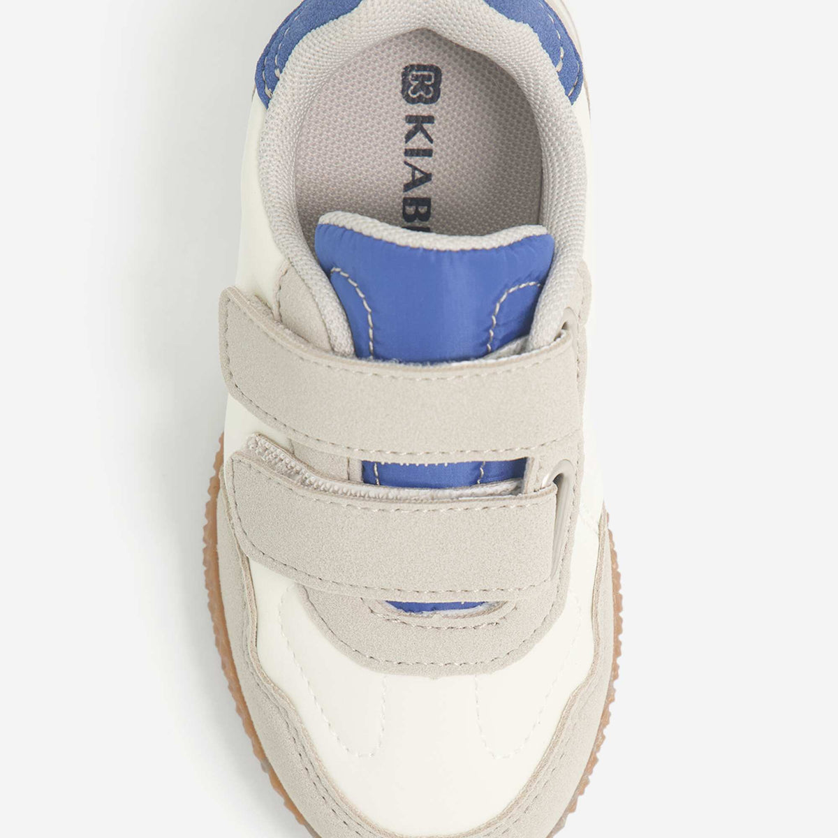 Velcro Fastening Sneakers BEIGE