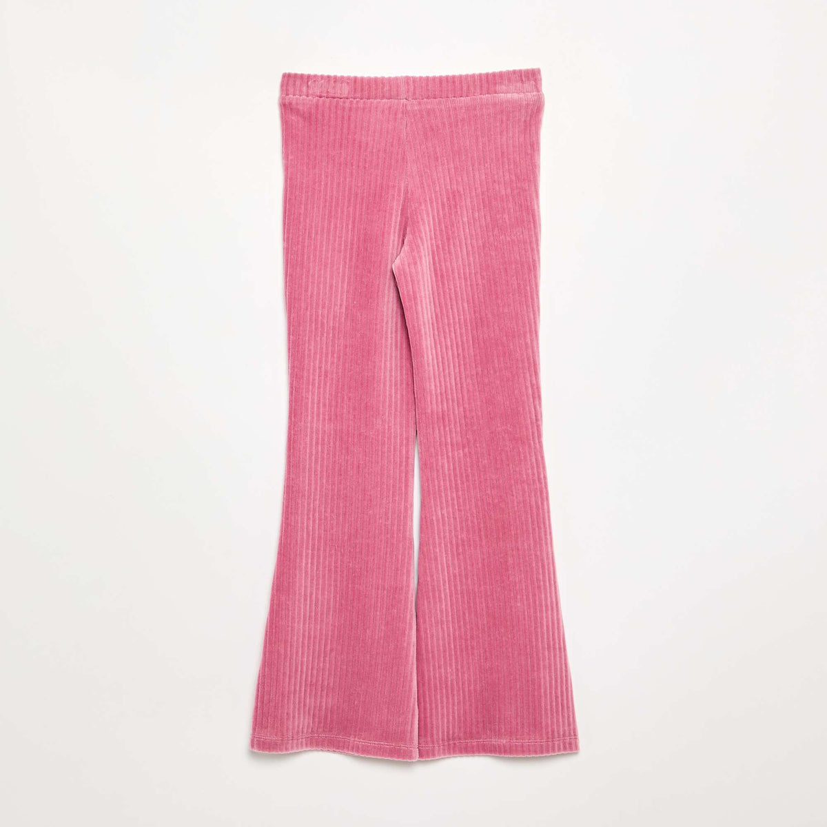 Solid Corduroy Trousers PINK