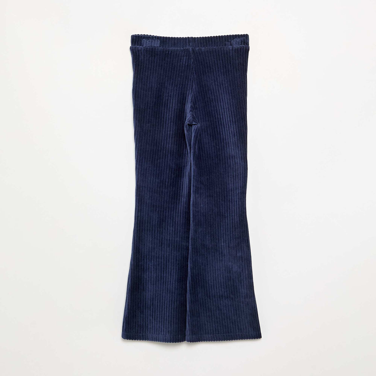 Solid Corduroy Trousers BLUE