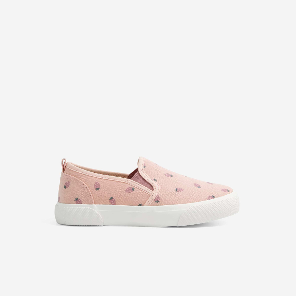 Patterned Slip-On Sneakers PINK