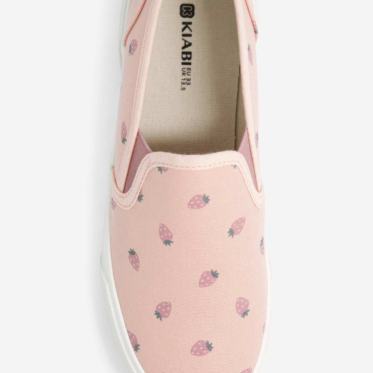 Patterned Slip-On Sneakers PINK