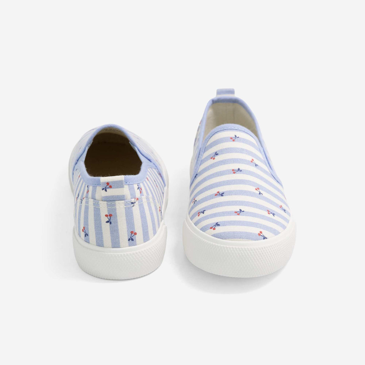 Patterned Slip-On Sneakers BLUE