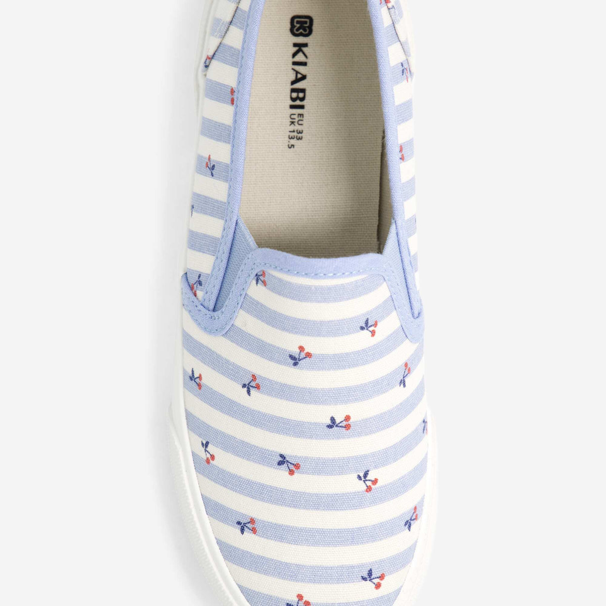 Patterned Slip-On Sneakers BLUE