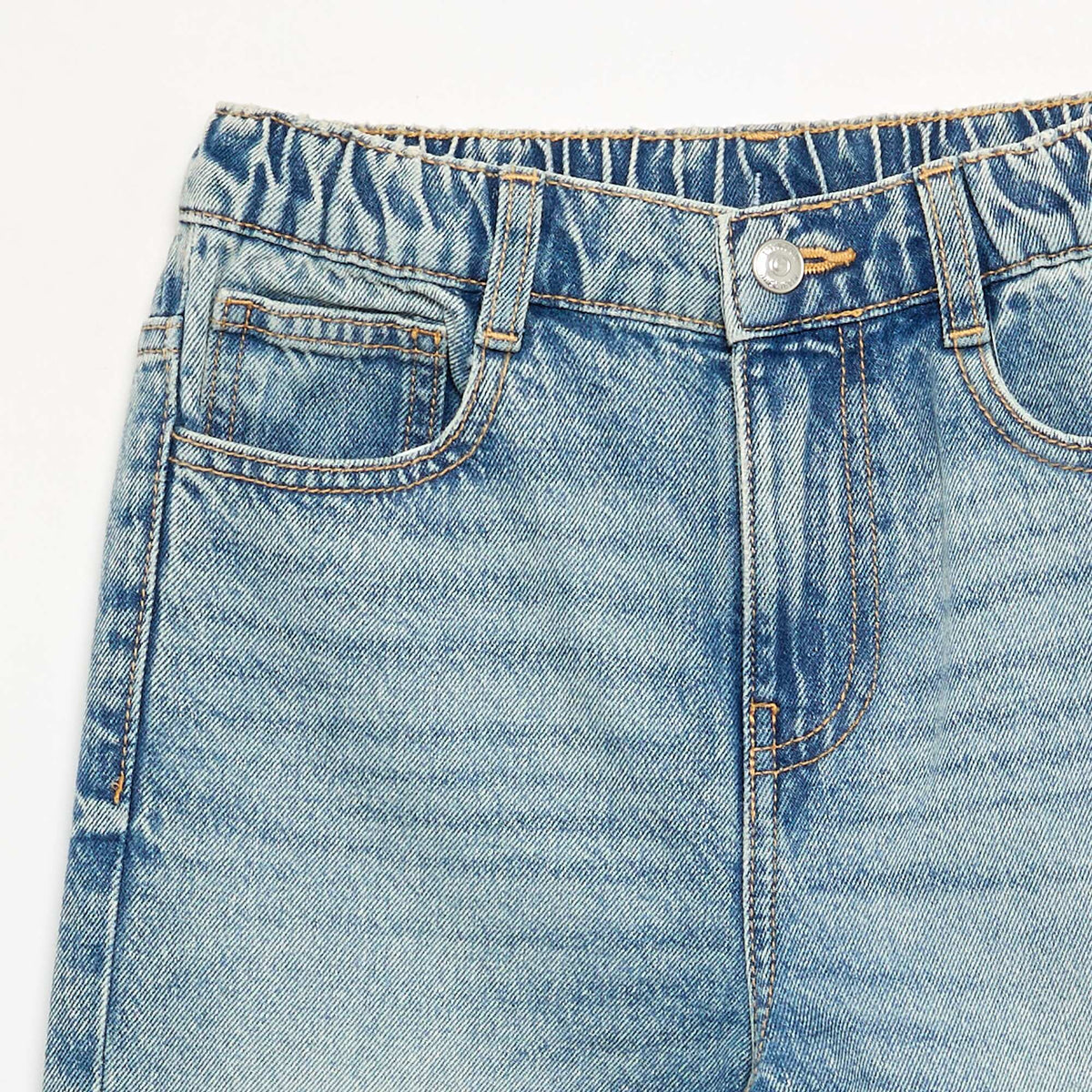 Loose-fit denim pants BLUE