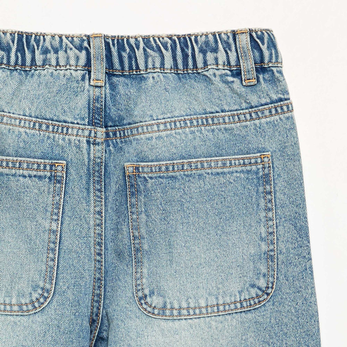Loose-fit denim pants BLUE