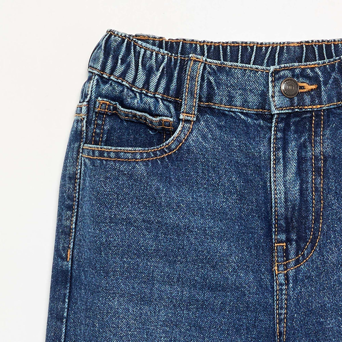 Loose-fit denim pants BLUE