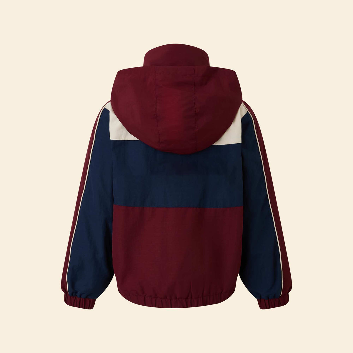 Hooded sports jacket - ekstract RED