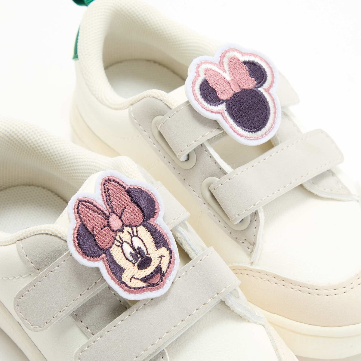 Disney 'Minnie' Slip-On Patches for Hook-and-Loop Shoes (2-Pack) RED