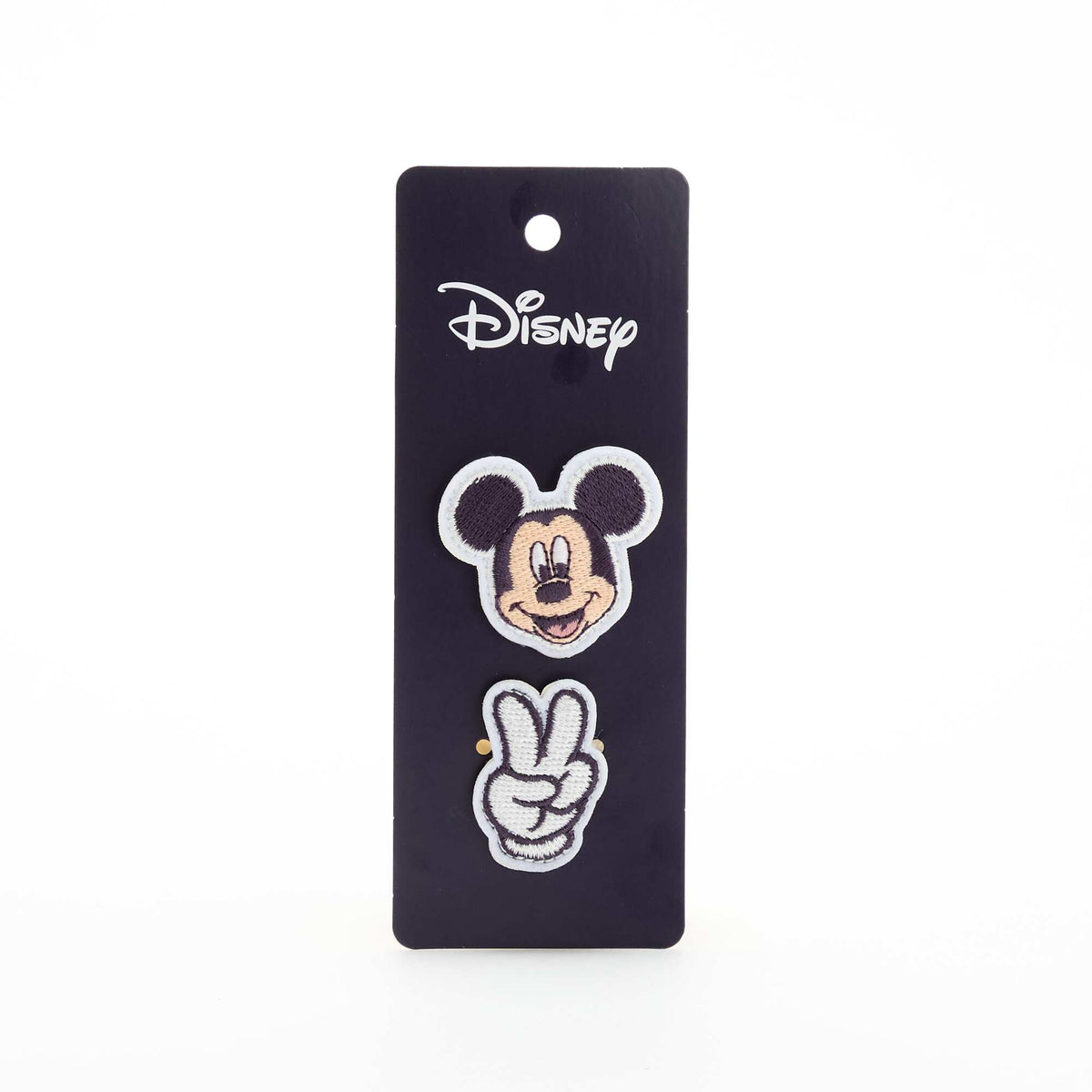 Set of 2 'Disney' Slip-On Patches for Hook-and-Loop Sneakers BEIGE