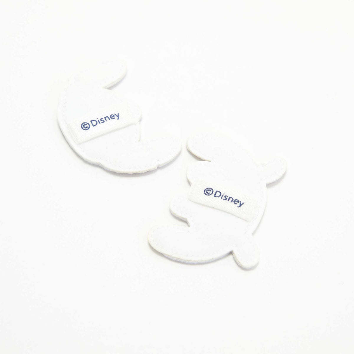 Set of 2 'Disney' Slip-On Patches for Hook-and-Loop Sneakers BLUE