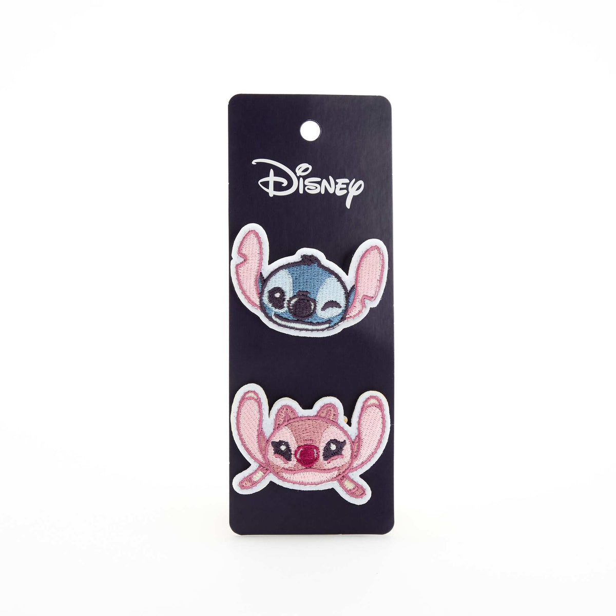 Set of 2 'Disney' Slip-On Patches for Hook-and-Loop Sneakers BLUE
