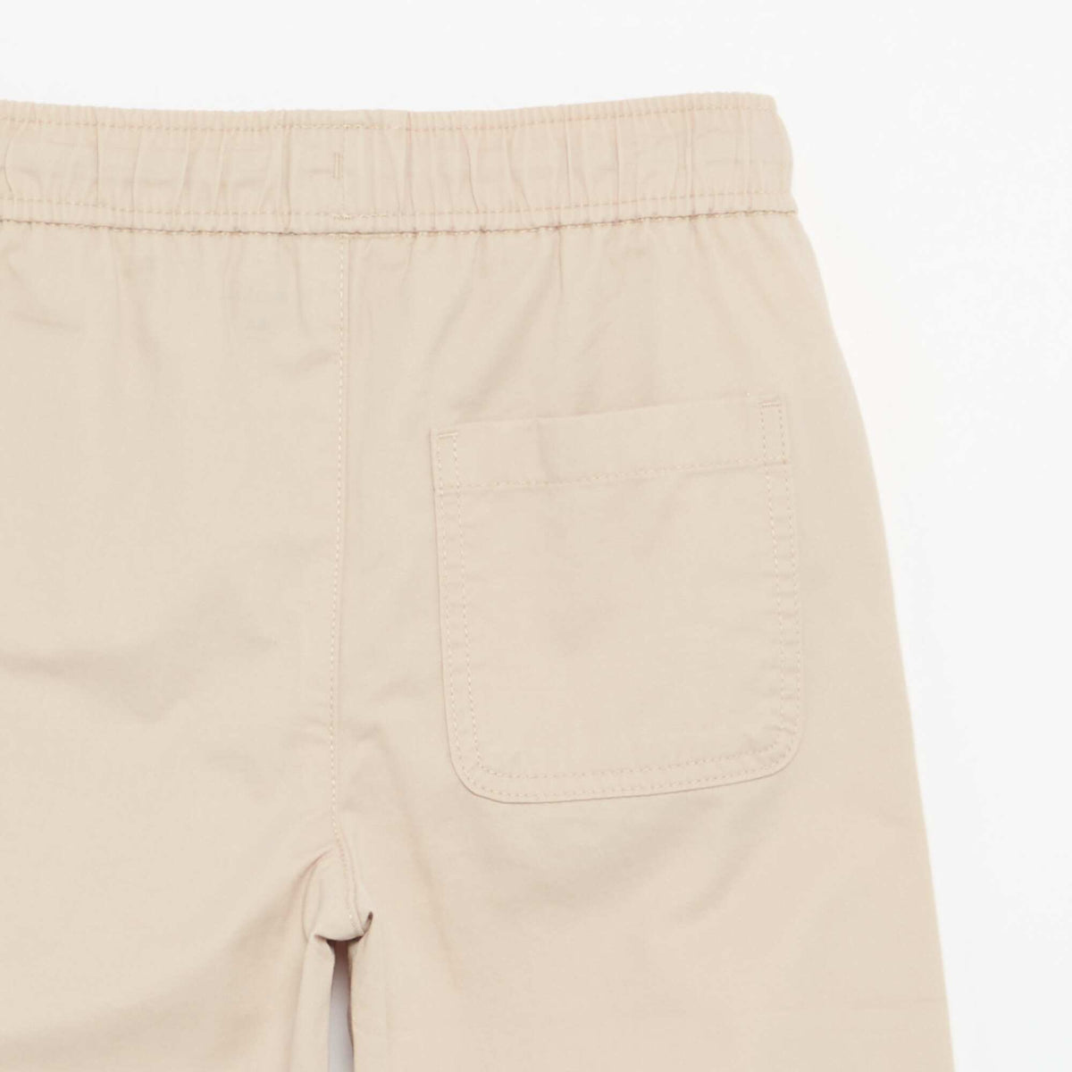 Lightweight Solid Trousers BEIGE