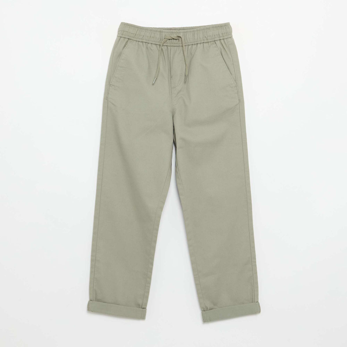 Lightweight Solid Trousers GREEN