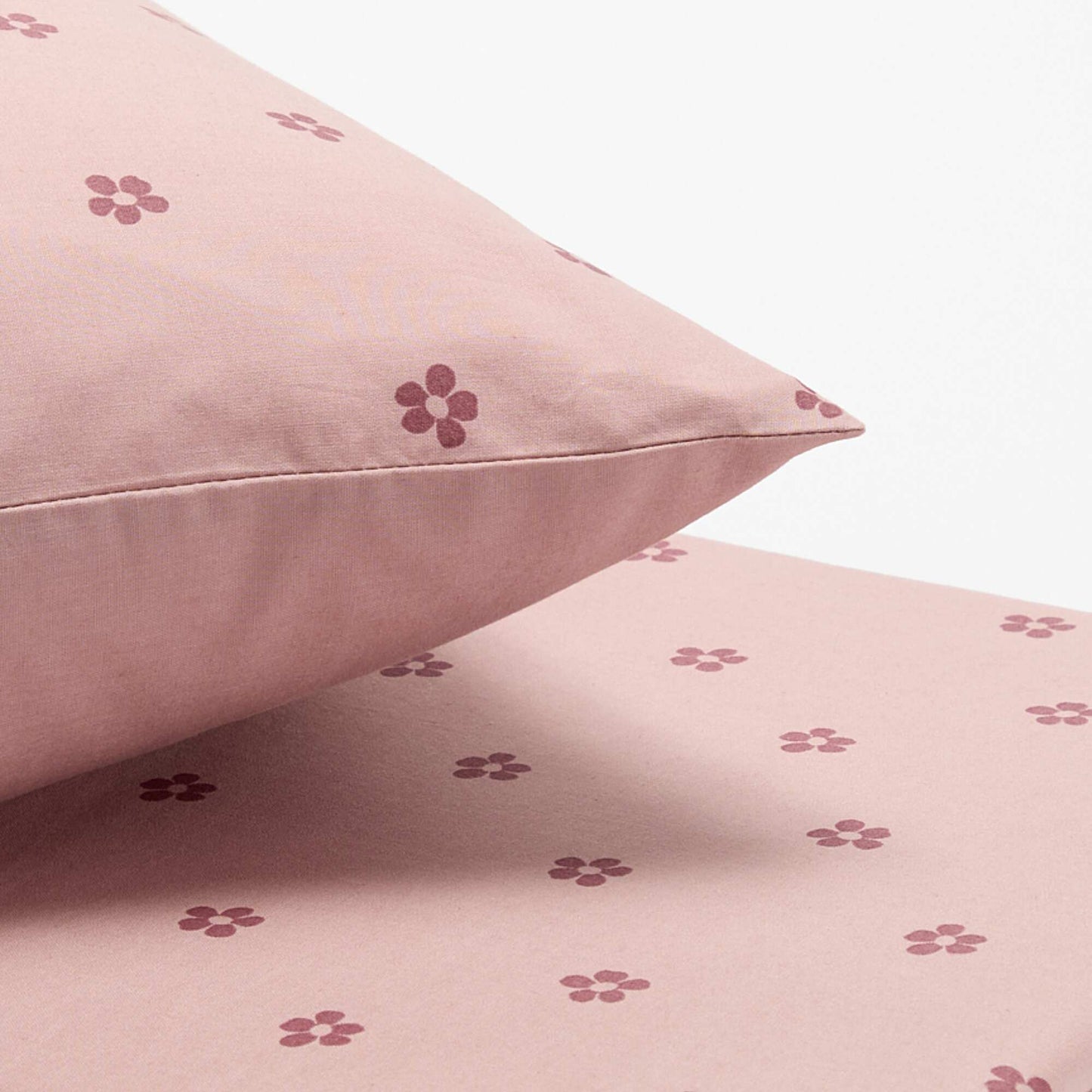 Single Bedding Set - Duvet Cover + Pillowcase - KIABI Home PINK