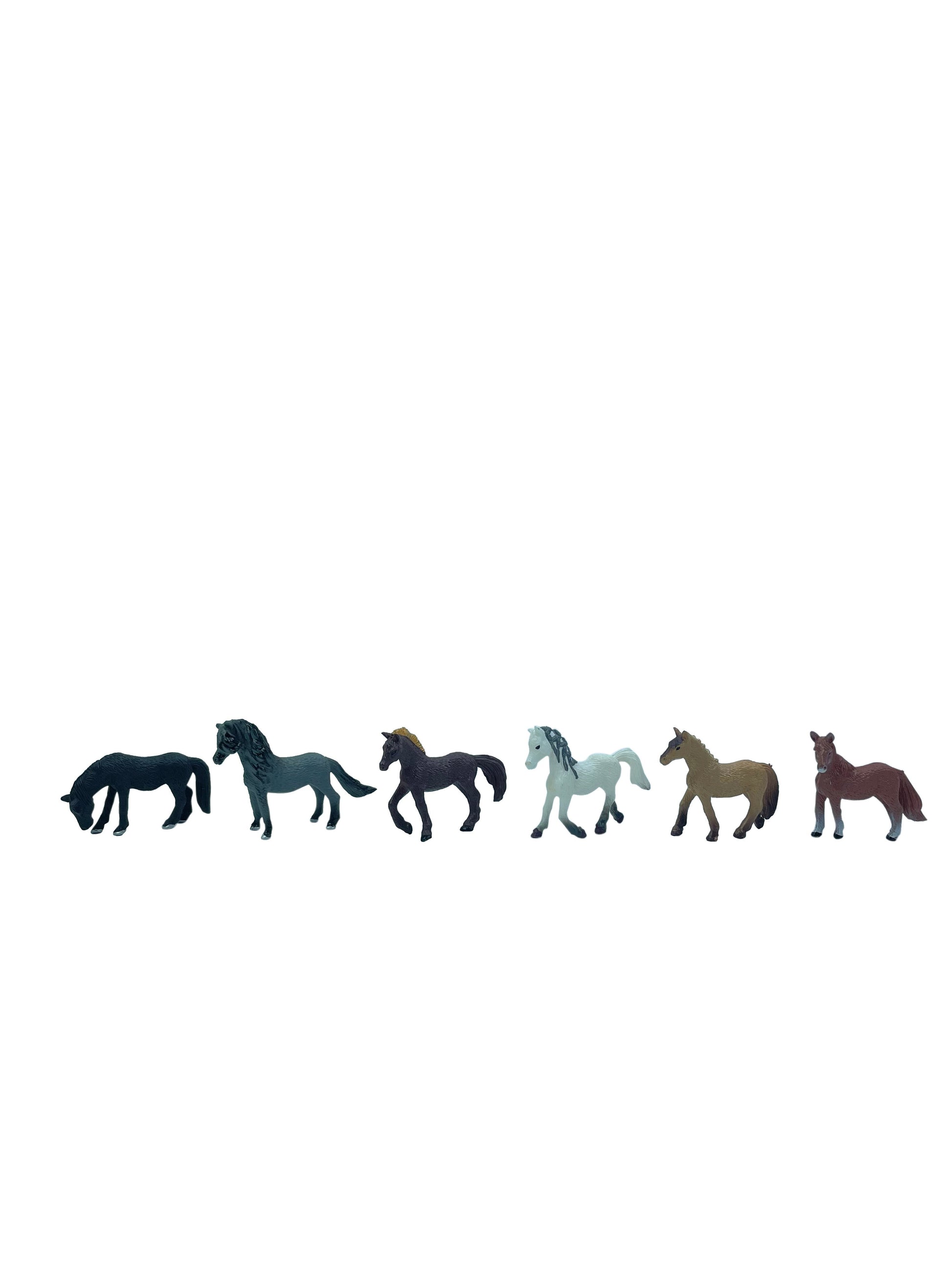 Galaxy 6 Horse Animal Farm Set