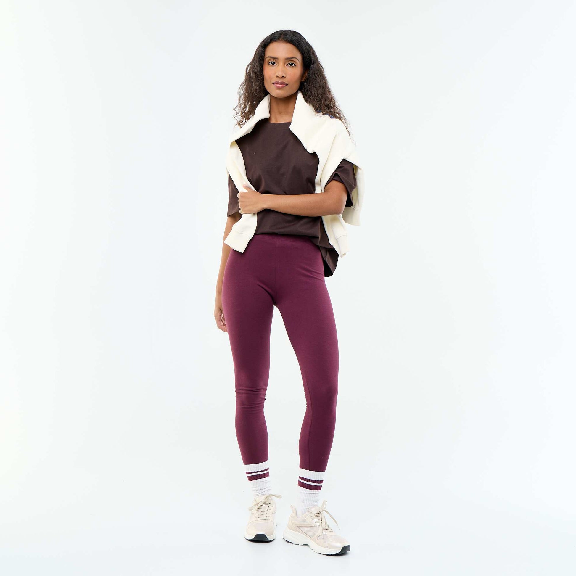 Sports leggings PURPLE