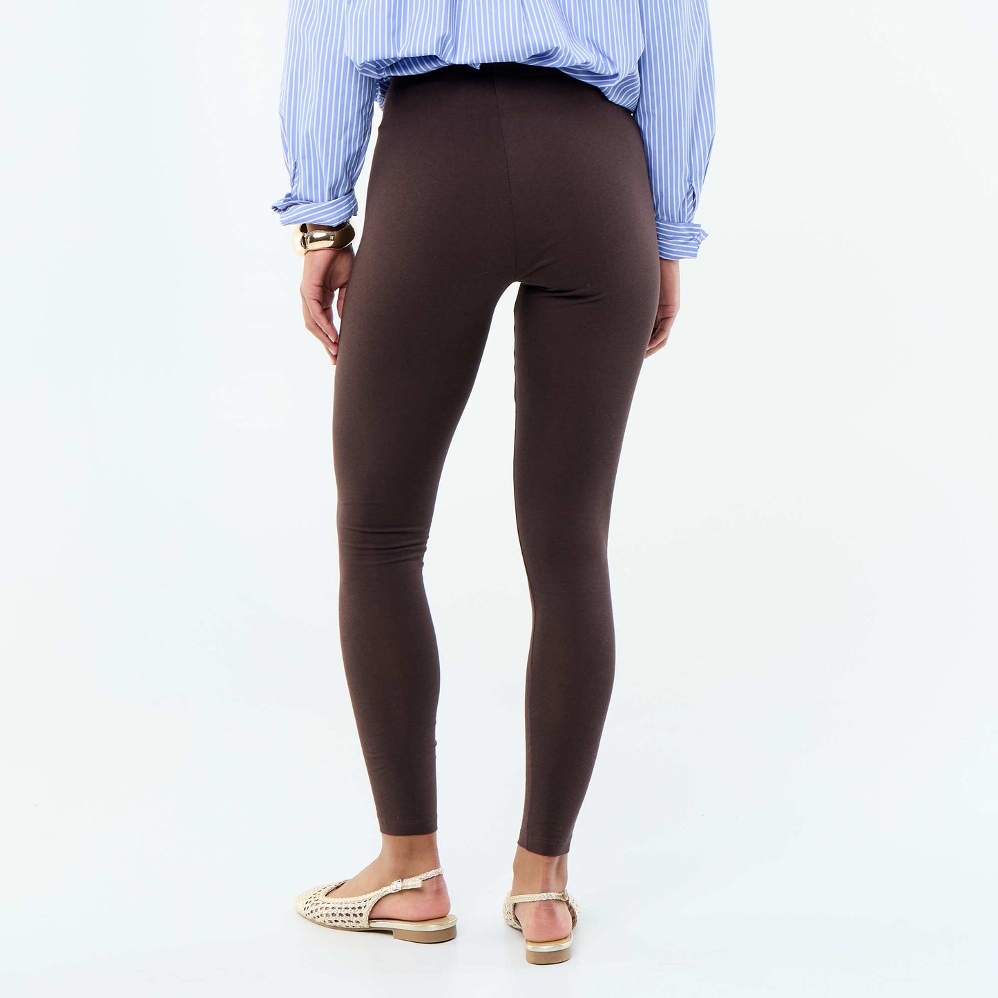 Sports leggings BROWN