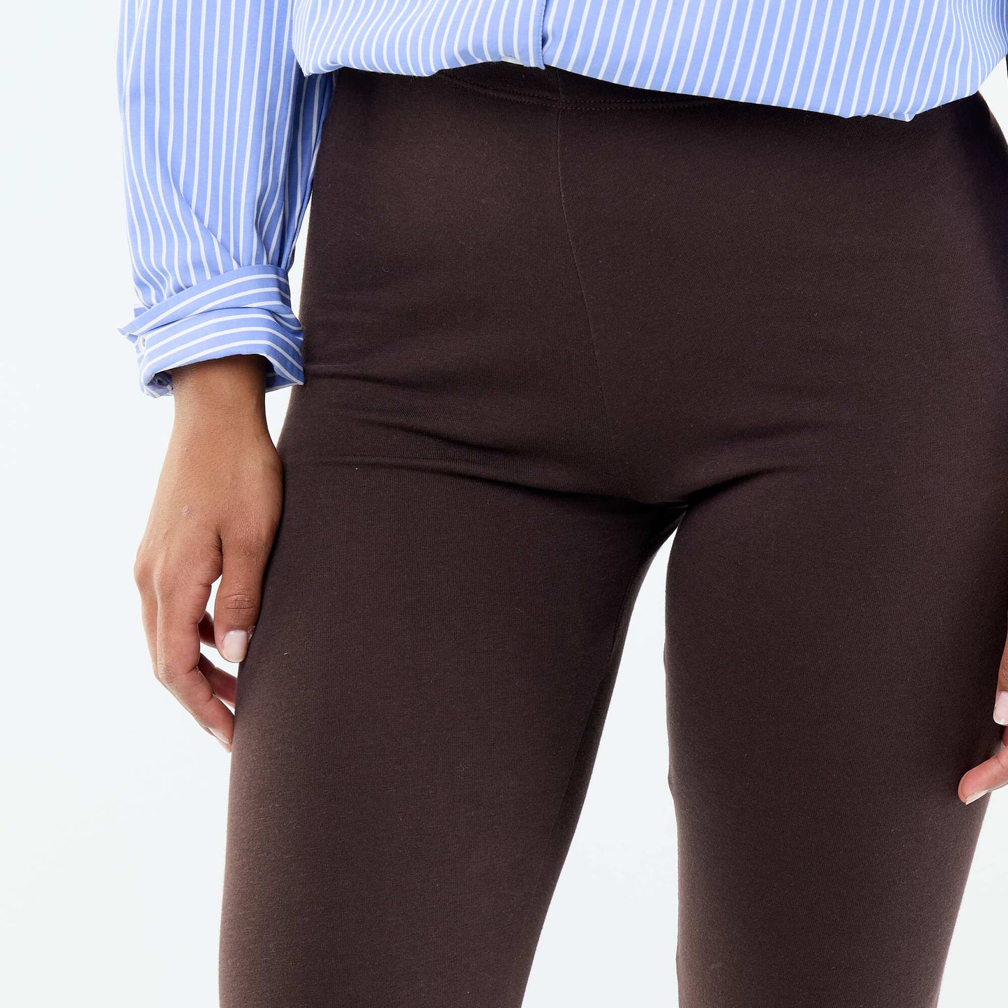 Sports leggings BROWN