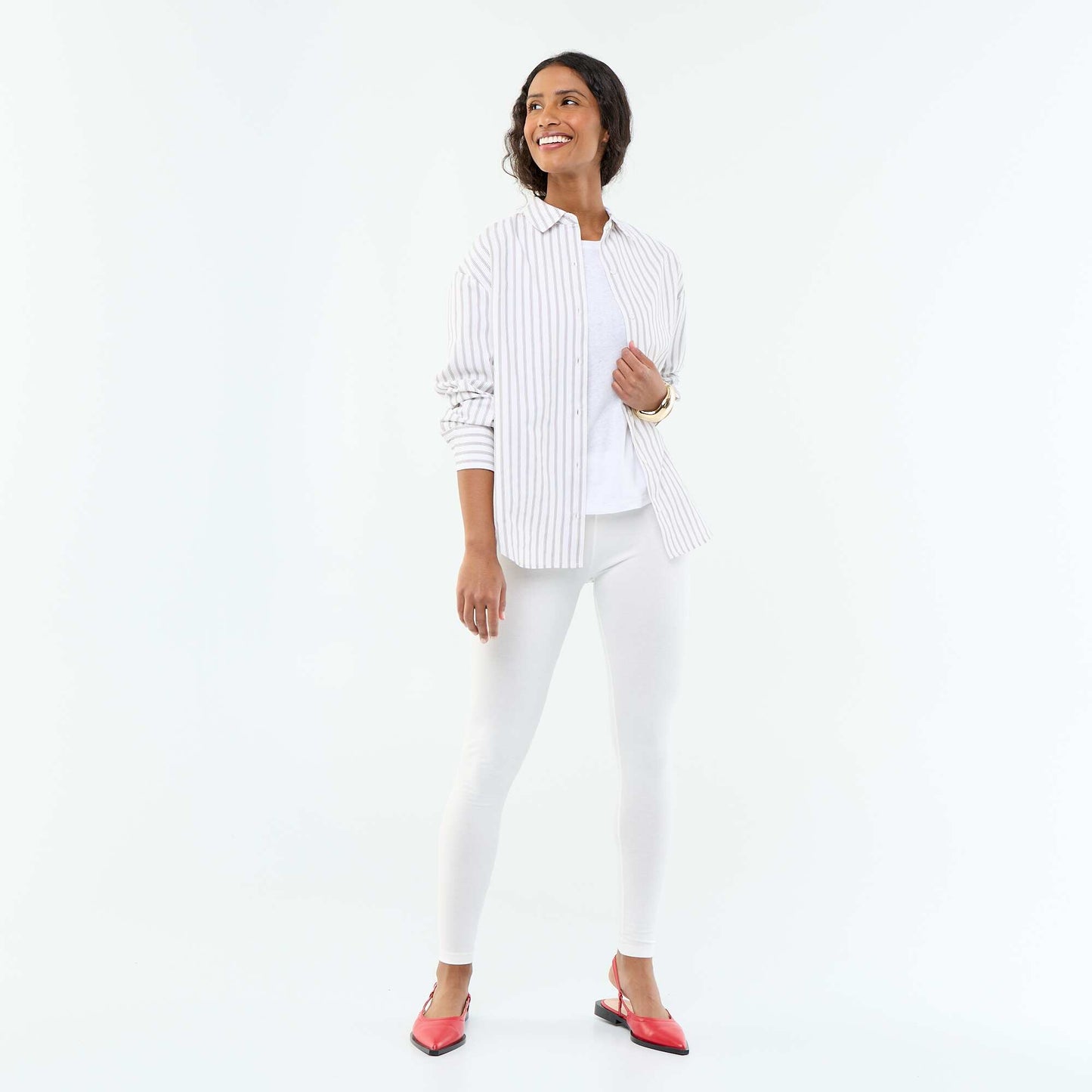 Sports leggings WHITE