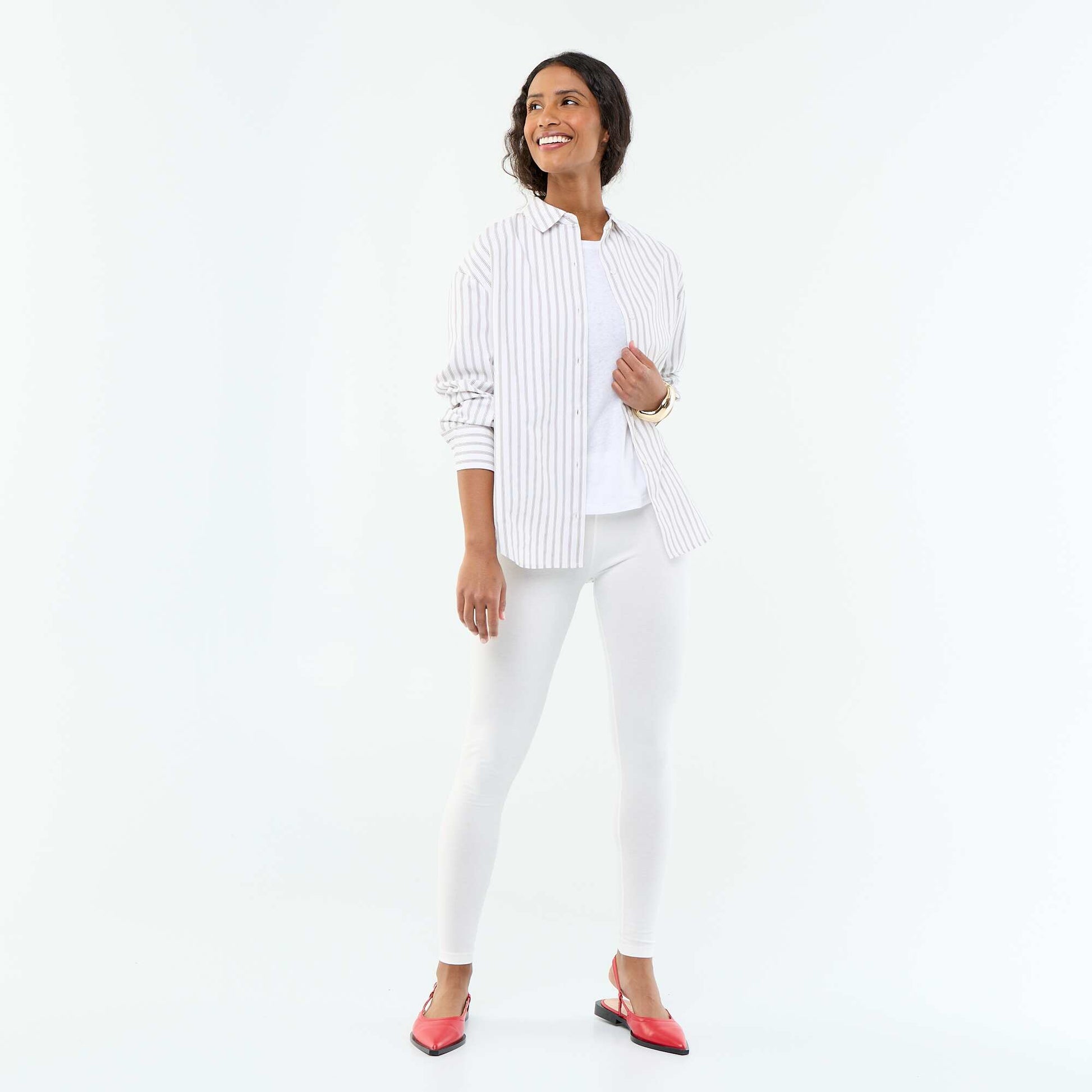 Sports leggings WHITE