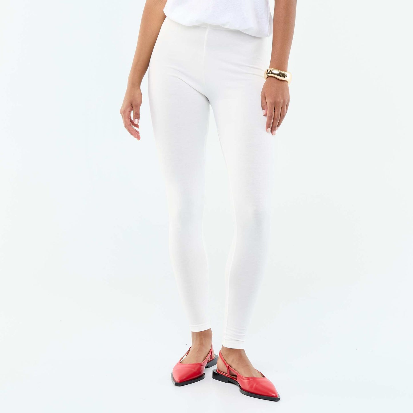 Sports leggings WHITE