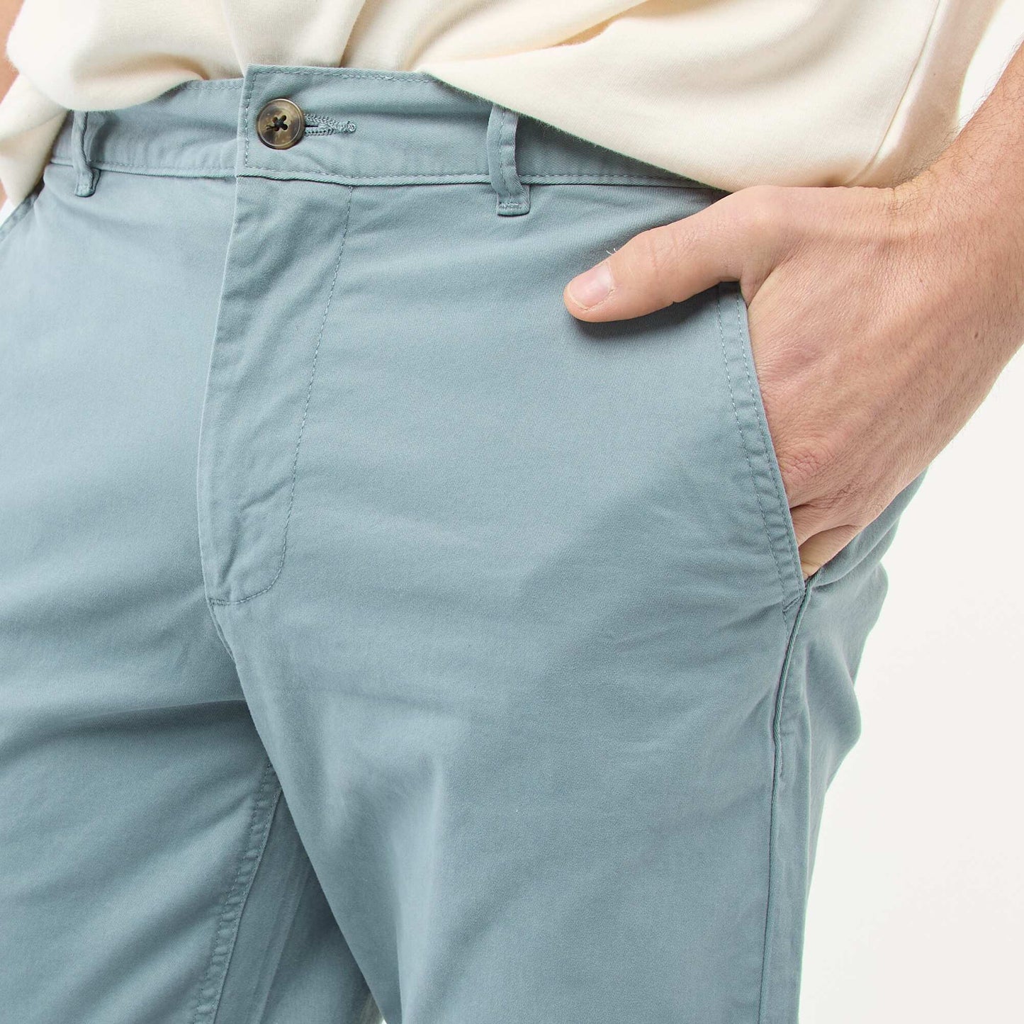 Slim-fit chinos BLUE
