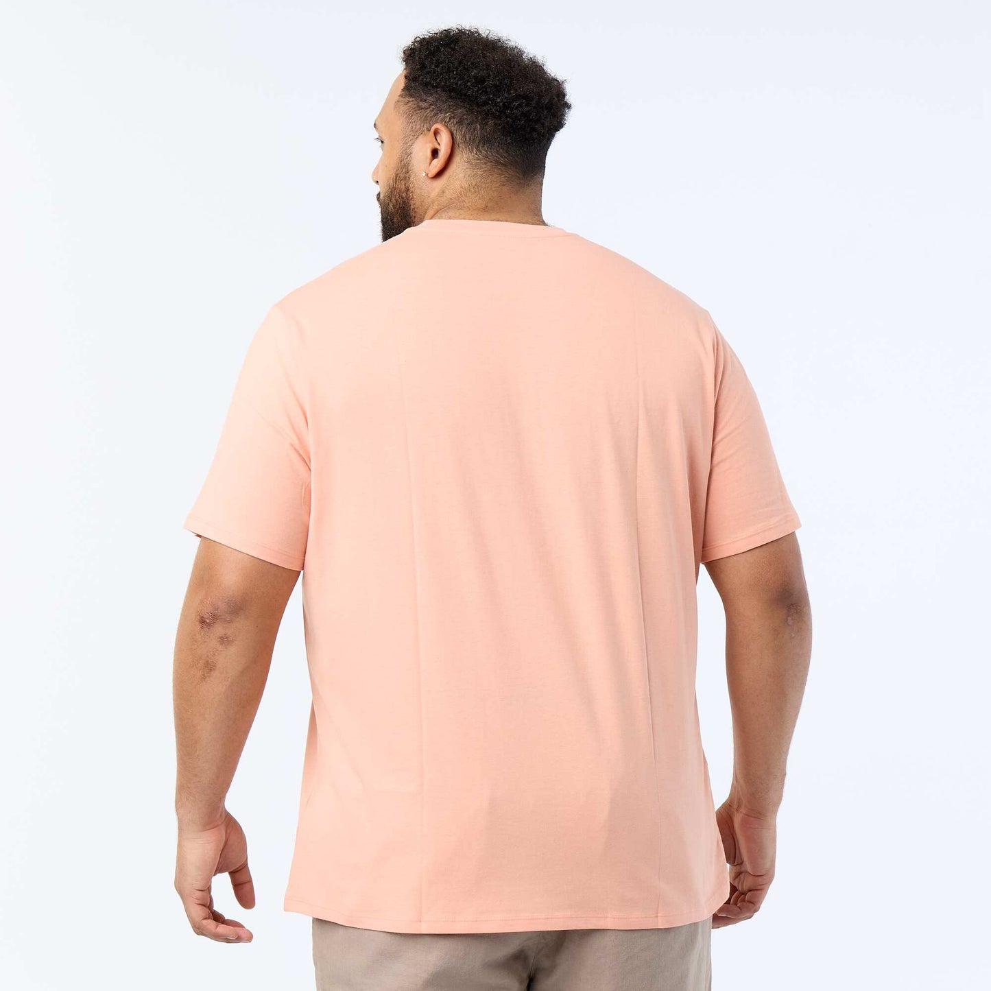 Pure cotton T-shirt ORANGE
