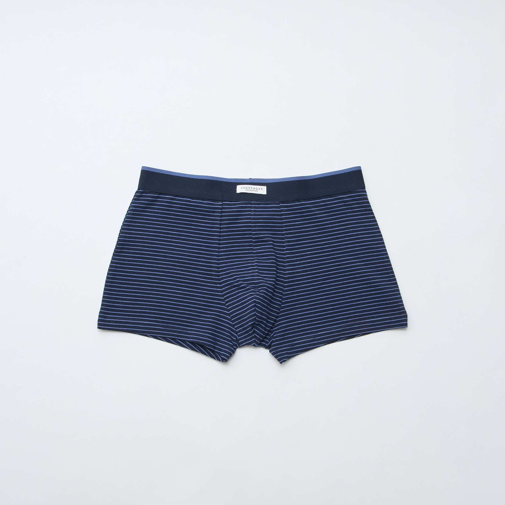 Pack of 3 pairs of stretch boxer shorts BLUE