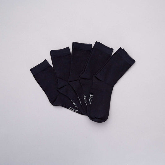 Pack of 5 pairs of socks BLUE