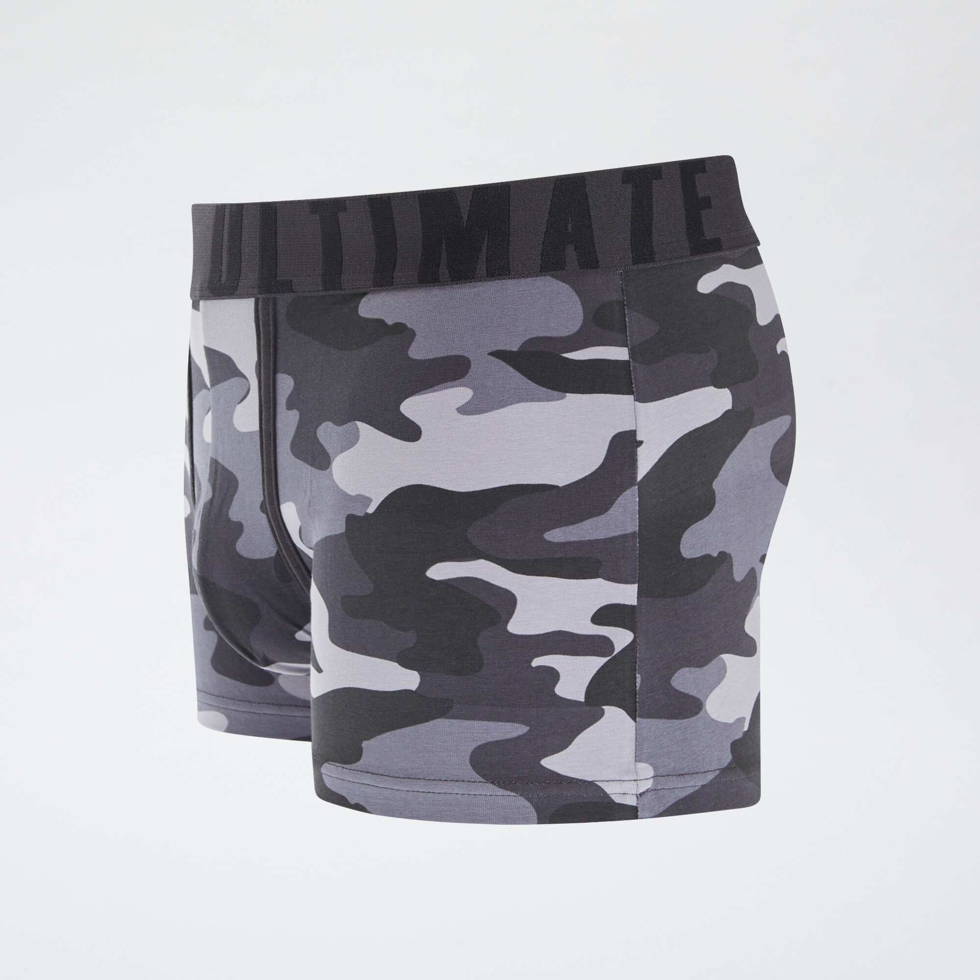 Pack of 3 patterned boxers BLACK