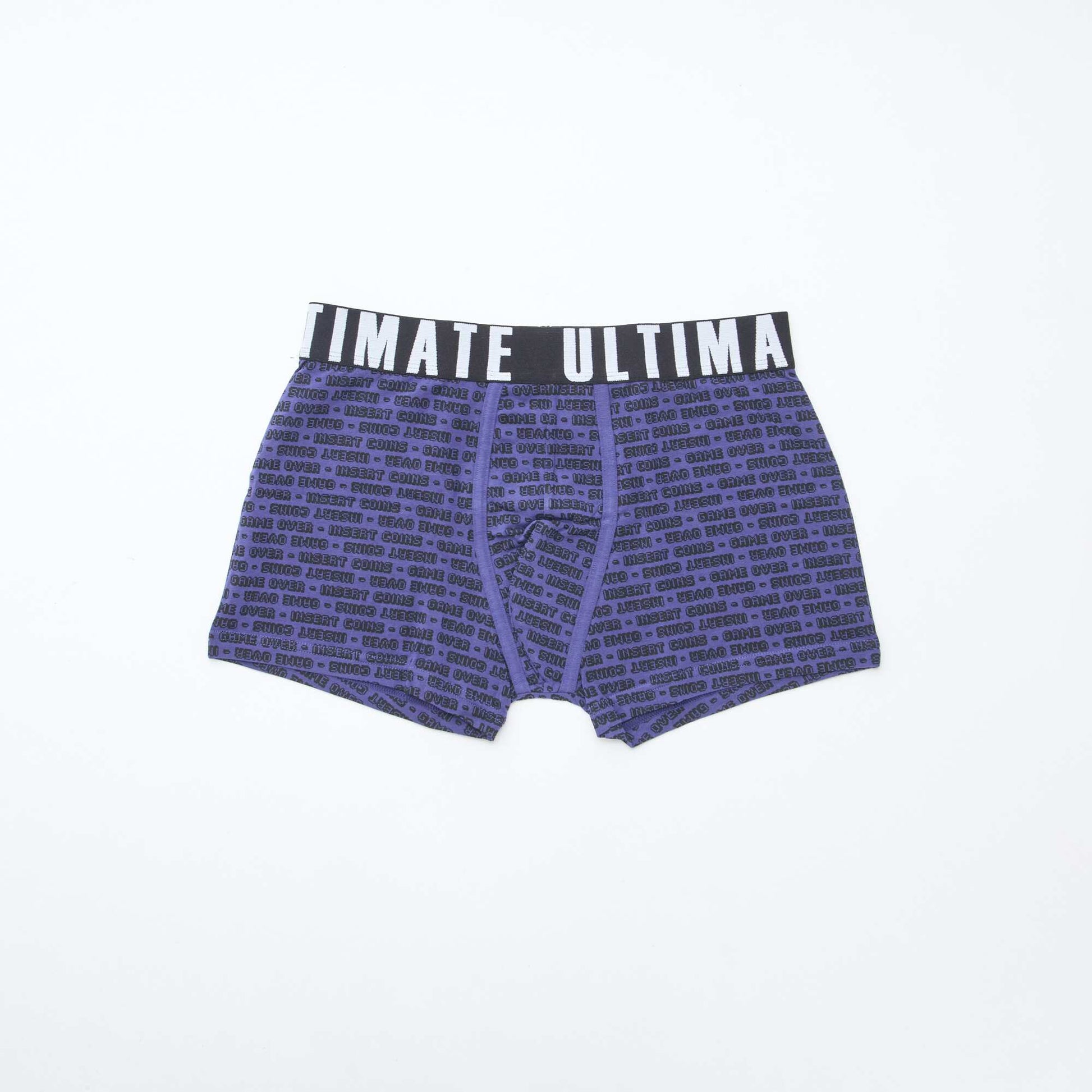 Pack of 3 patterned boxers BLUE