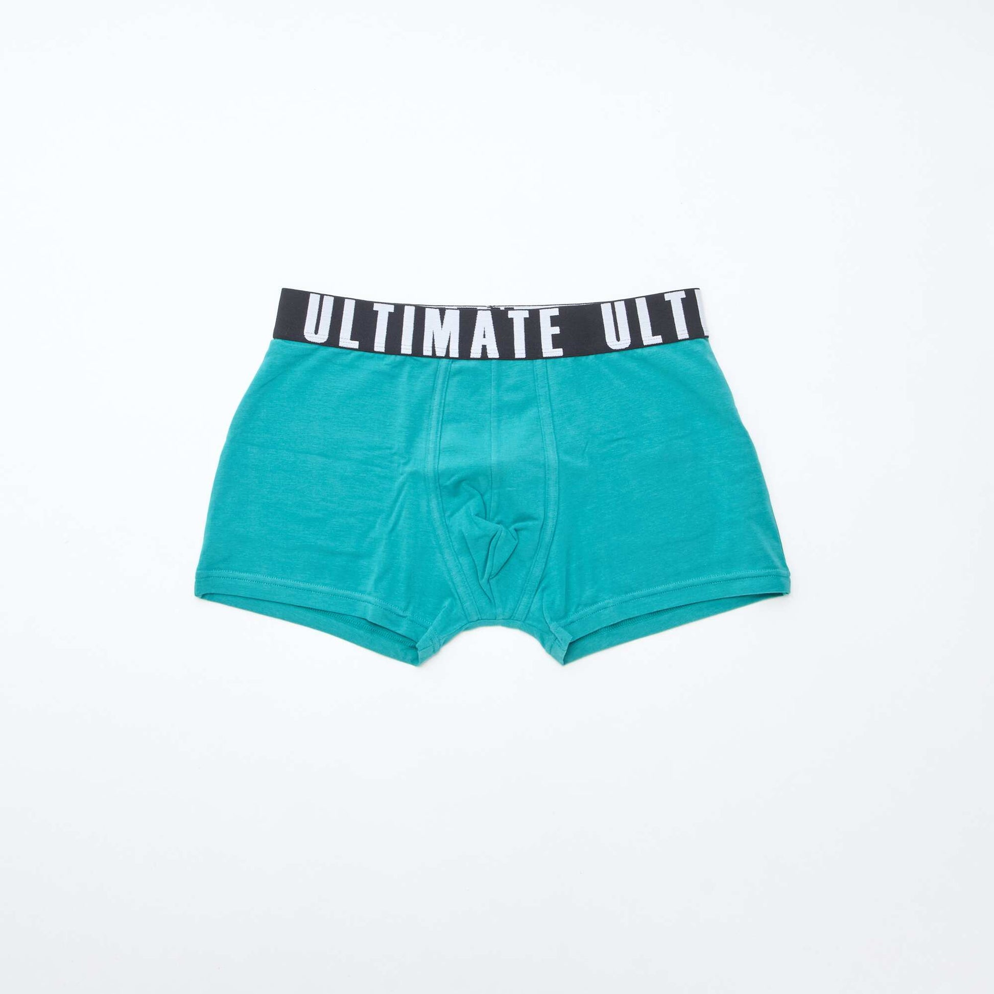 Pack of 3 patterned boxers BLUE
