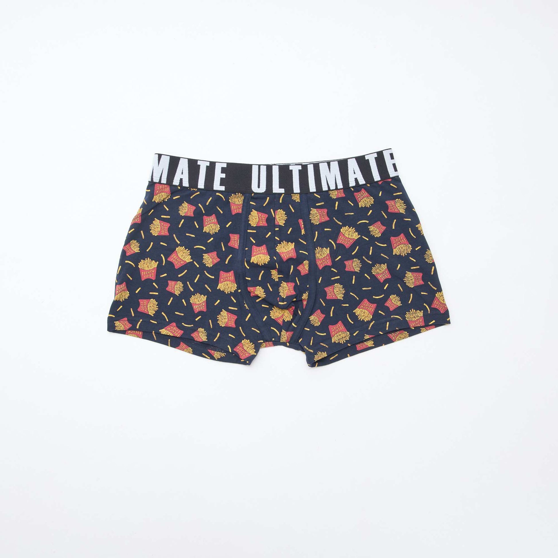Pack of 3 patterned boxers BLUE
