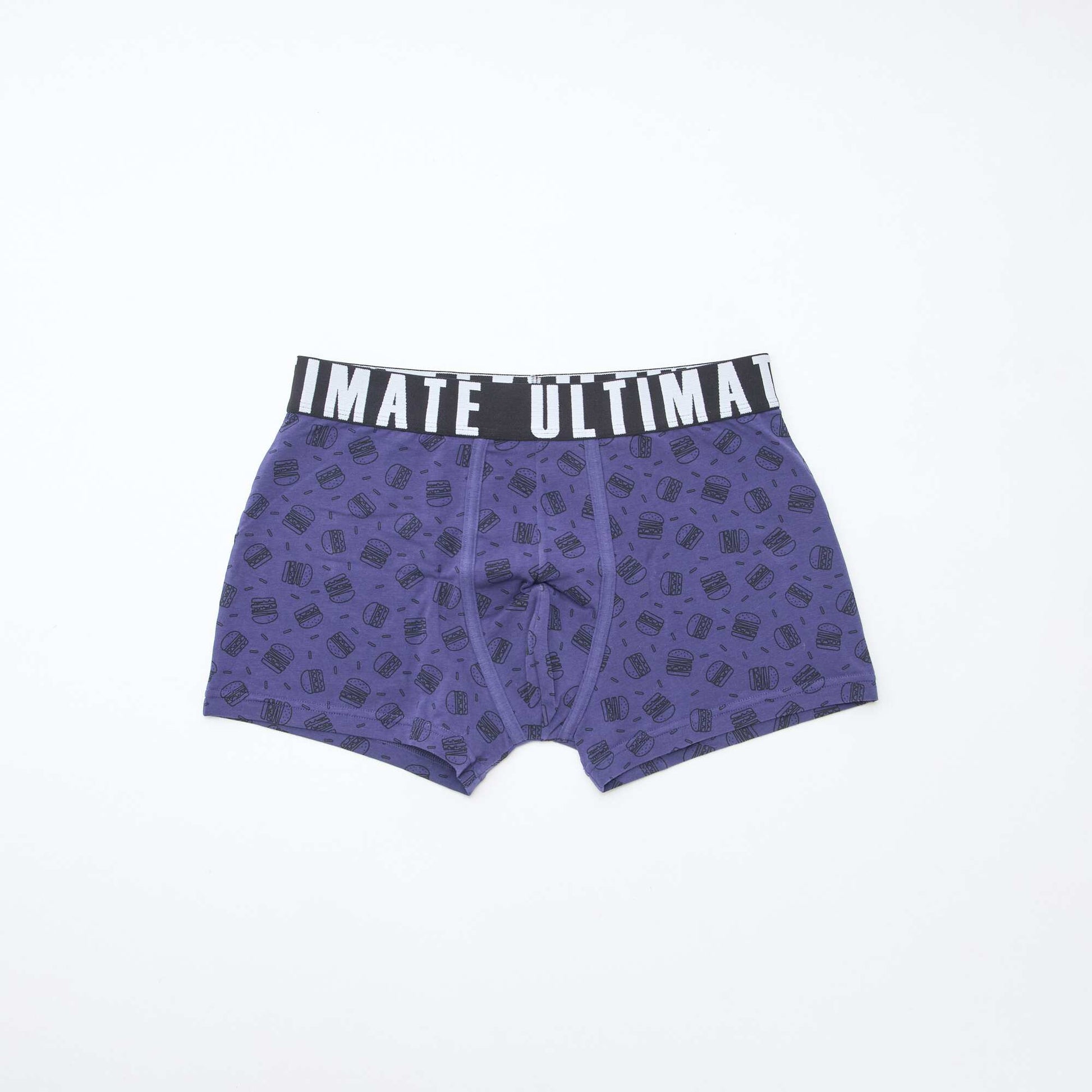 Pack of 3 patterned boxers BLUE