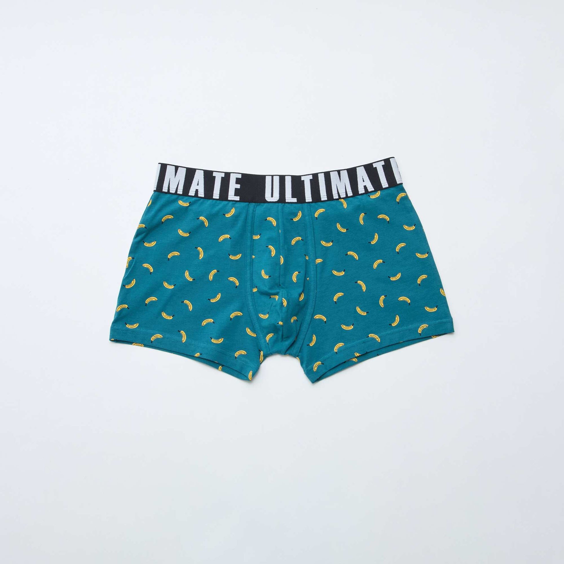 Pack of 3 patterned boxer shorts BLUE