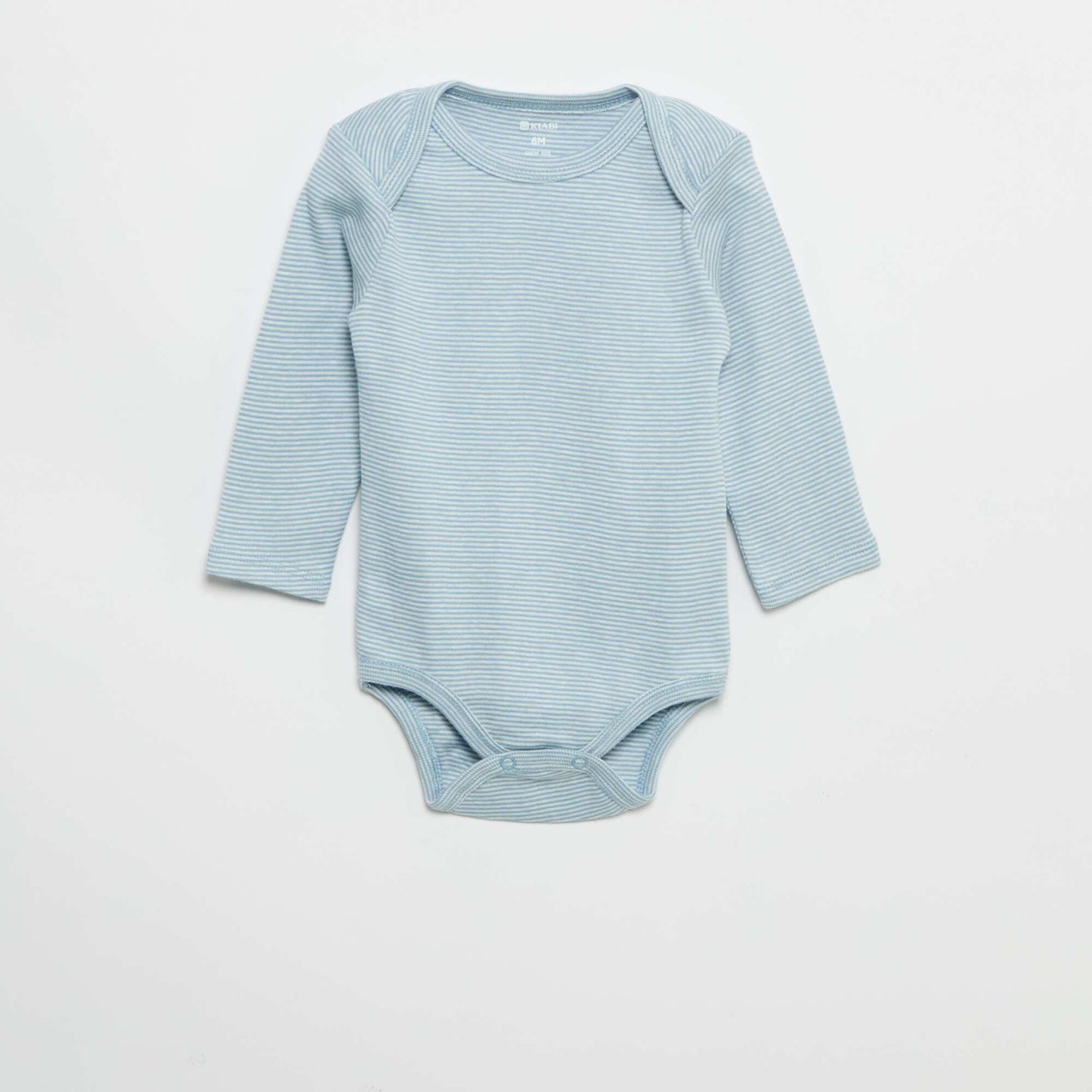 Pack of 3 long-sleeved bodies WHITE