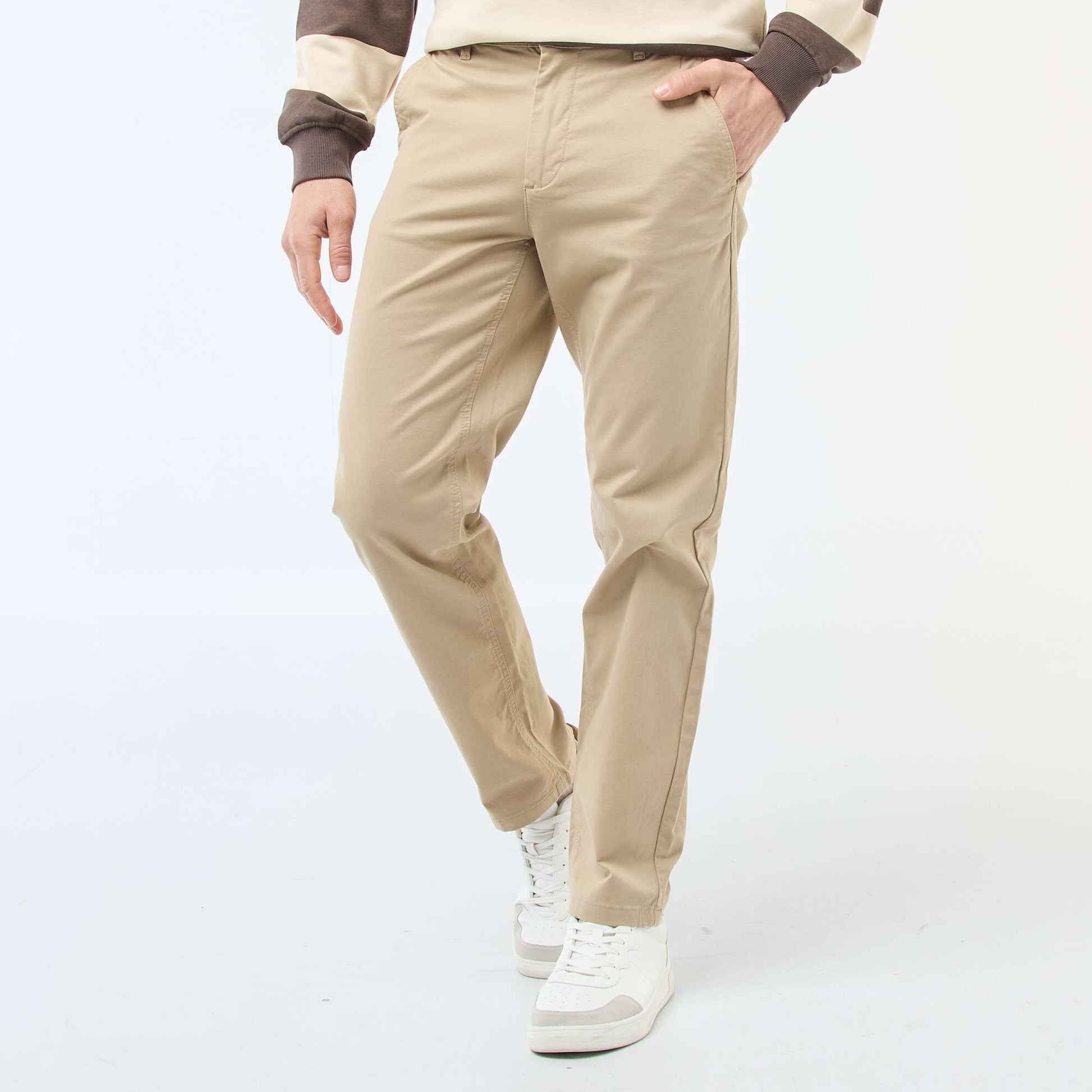 Regular-fit chinos - L32 BEIGE