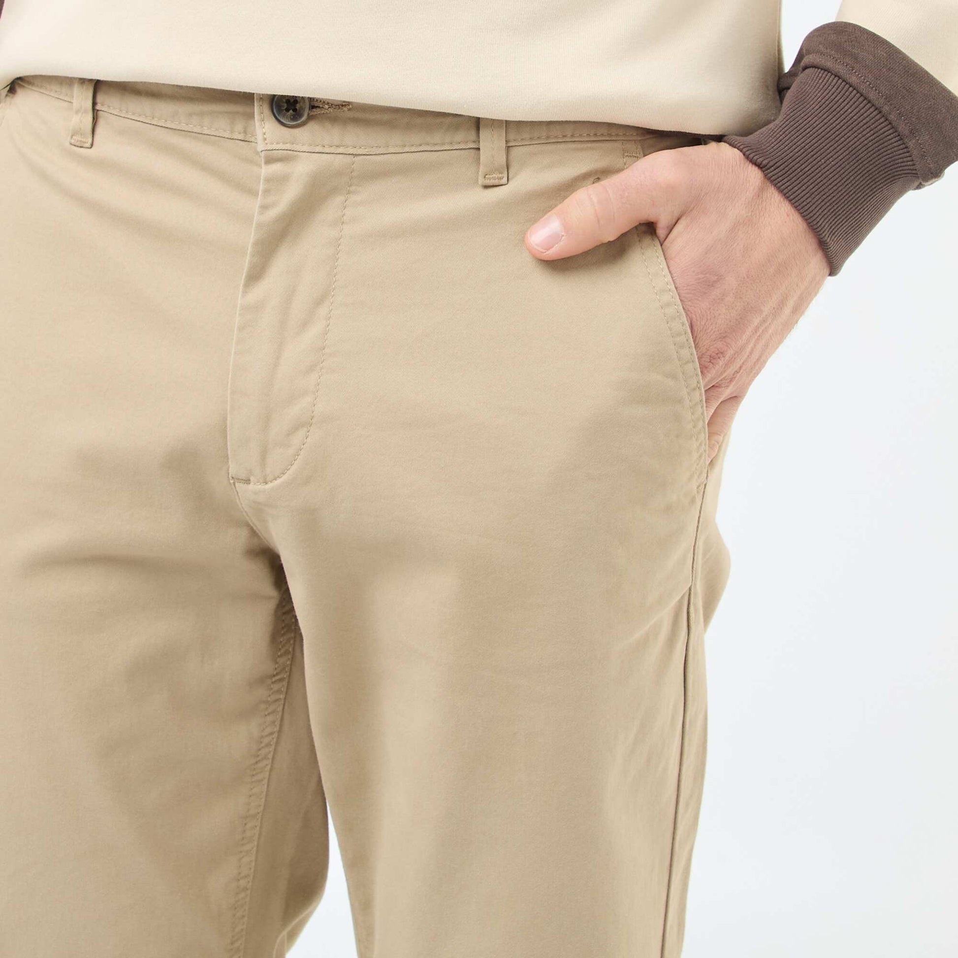 Regular-fit chinos - L32 BEIGE