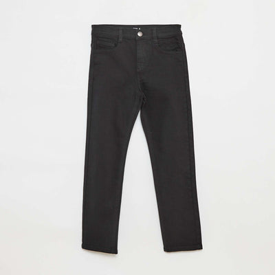 Slim-fit 5-pocket jeans BLACK