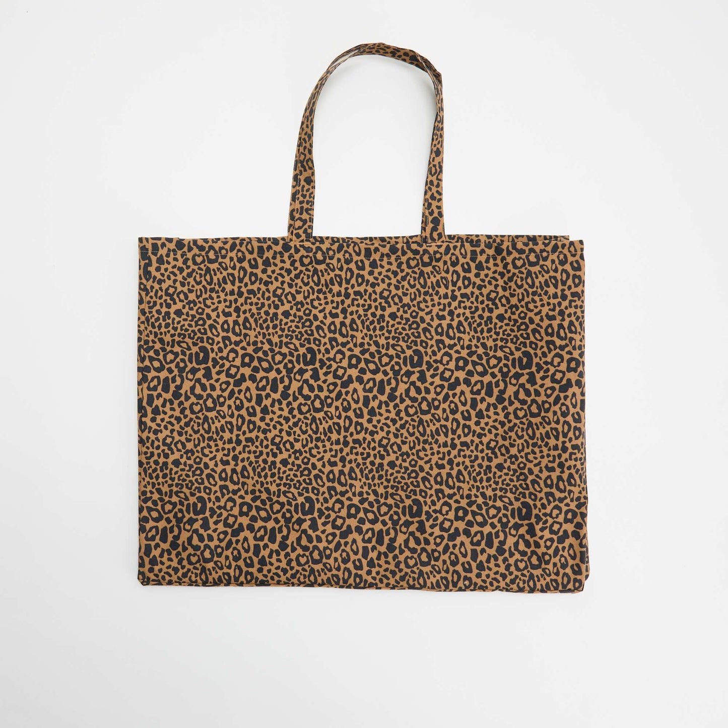 XXL canvas tote bag BEIGE