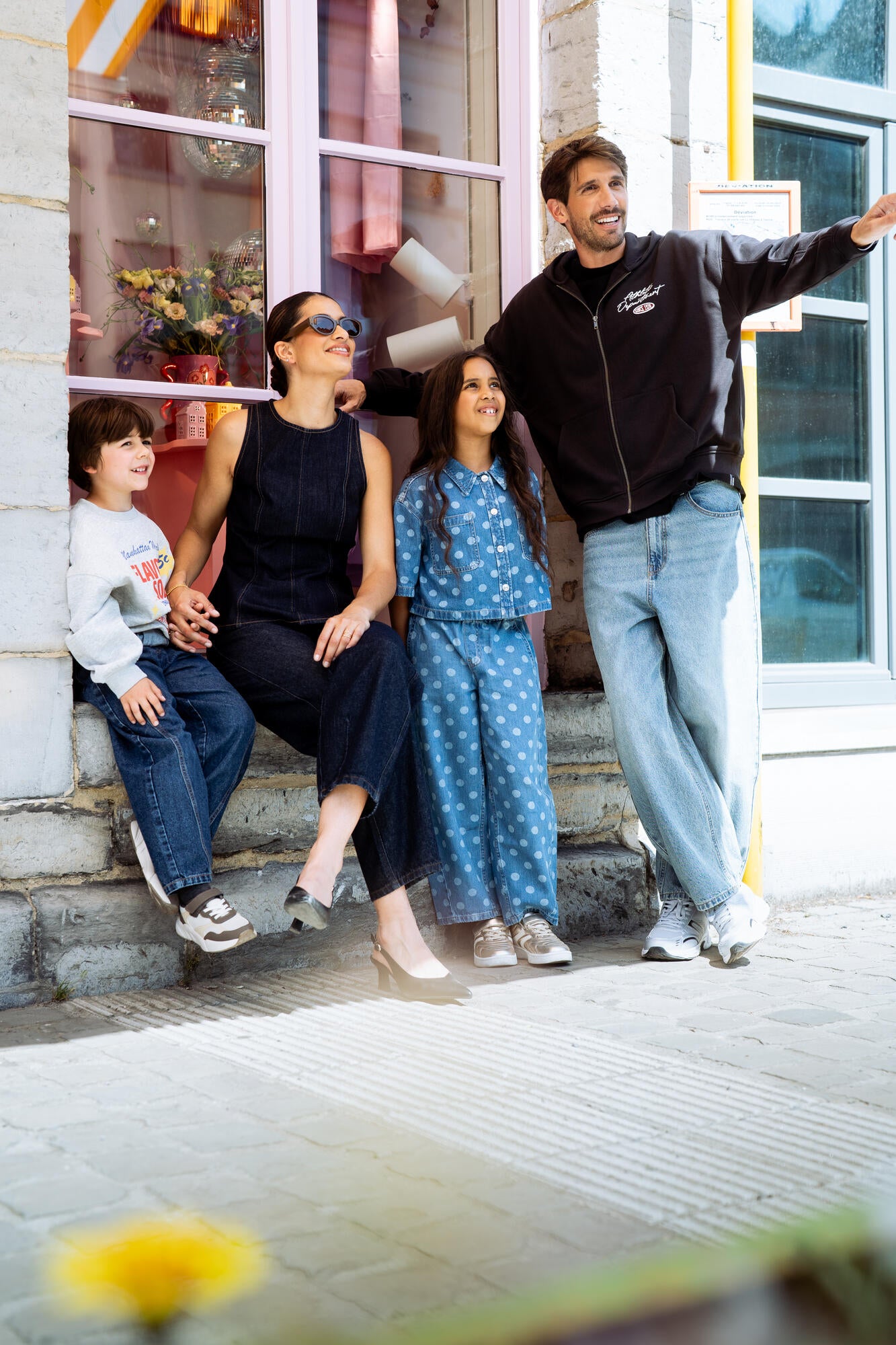 Denim runs in the family